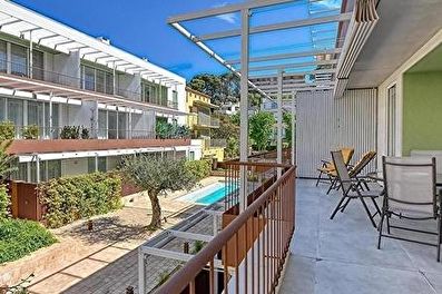 Apartamento con Piscina, Aire acondicionado, Wifi, Parking y jardín en Llafranc - Alquiler Temporada