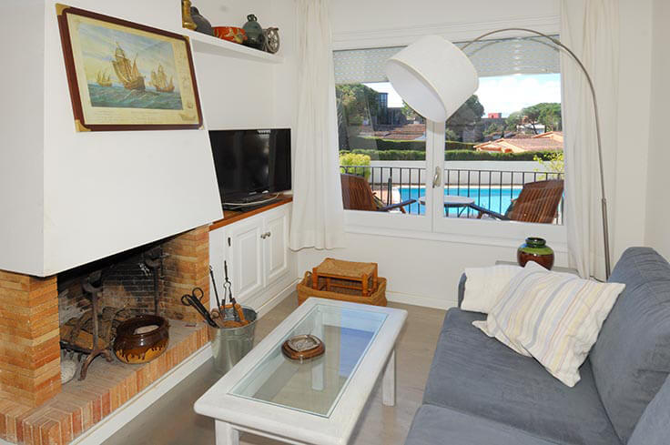 Apartamento 3 dormitorios con Piscina, Parking y jardín en Llafranc - Alquiler Temporada