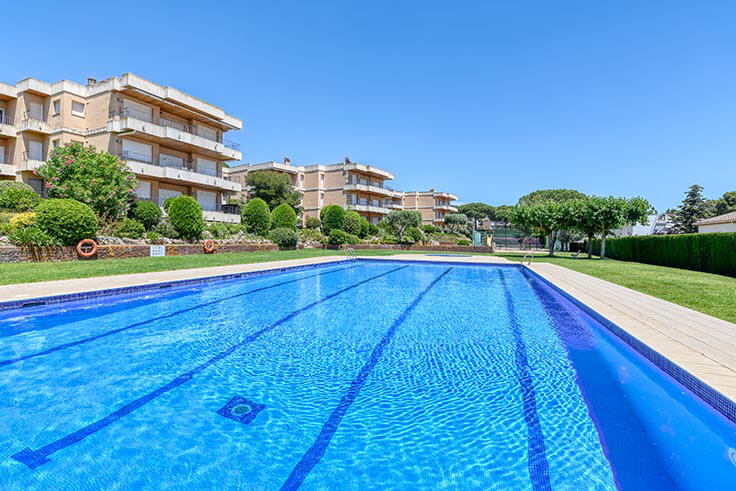 Apartamento 3 dormitorios con Piscina, Vistas al mar y Parking en Calella de Palafrugell - Alquiler Vacacional - Turístico