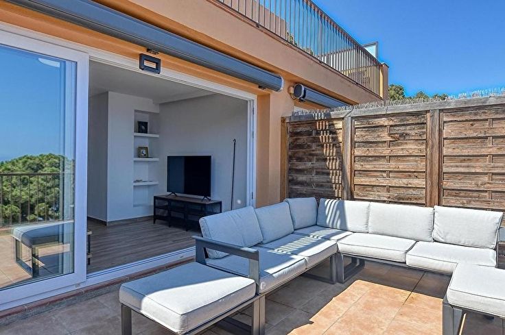 Apartamento 3 dormitorios con Vistas al mar, Aire acondicionado y Wifi en Llafranc - Alquiler Temporada