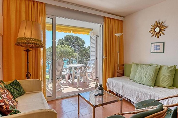 Apartamento 2 dormitorios con Vistas al mar, Wifi y jardín en Llafranc - Alquiler Vacacional - Turístico