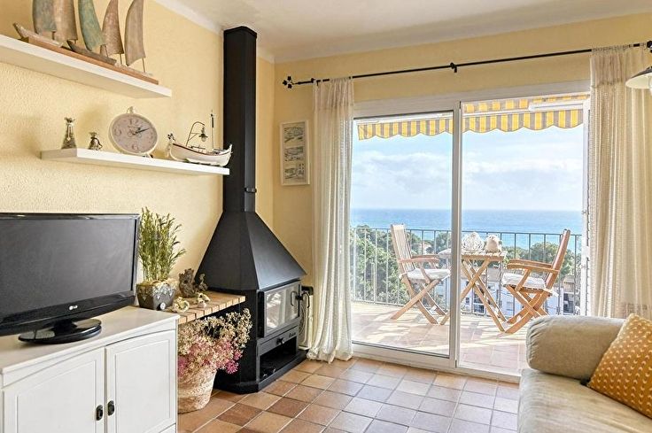 Apartamento 2 dormitorios con Vistas al mar y Wifi en Calella de Palafrugell - Alquiler Vacacional - Turístico