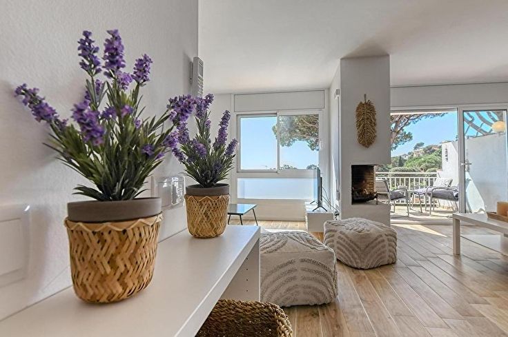 Apartamento 4 dormitorios con Piscina, Vistas al mar, Parking y jardín en Calella de Palafrugell - Alquiler Vacacional - Turístico