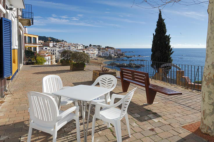Apartamento 2 dormitorios con Vistas al mar, Wifi y Parking en Calella de Palafrugell - Alquiler Vacacional - Turístico