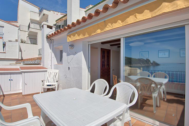 Apartamento 2 dormitorios con Vistas al mar y Wifi en Calella de Palafrugell - Alquiler Vacacional - Turístico
