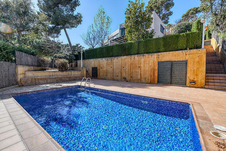 Casa adosada 3 dormitorios con Piscina, Aire acondicionado, Parking y jardín en Calella de Palafrugell - Alquiler Temporada