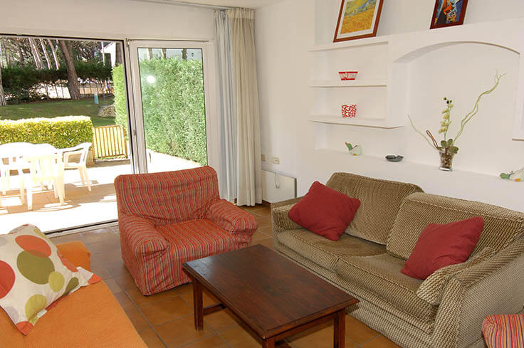 Apartamento 3 dormitorios con Parking y jardín en Tamariu - Alquiler Temporada