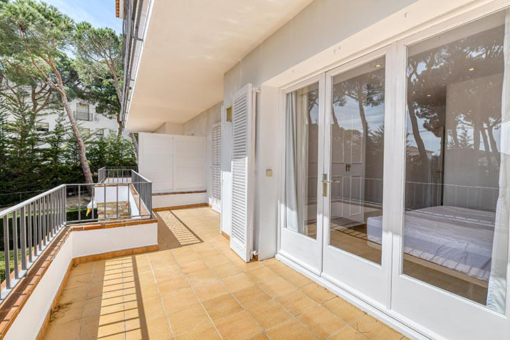 Apartamento 3 dormitorios con Parking y jardín en Llafranc - Alquiler Temporada