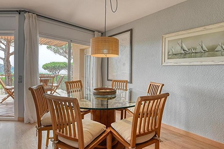 Apartamento 4 dormitorios con Piscina, Vistas al mar, Wifi, Parking y jardín en Calella de Palafrugell - Alquiler Vacacional - Turístico
