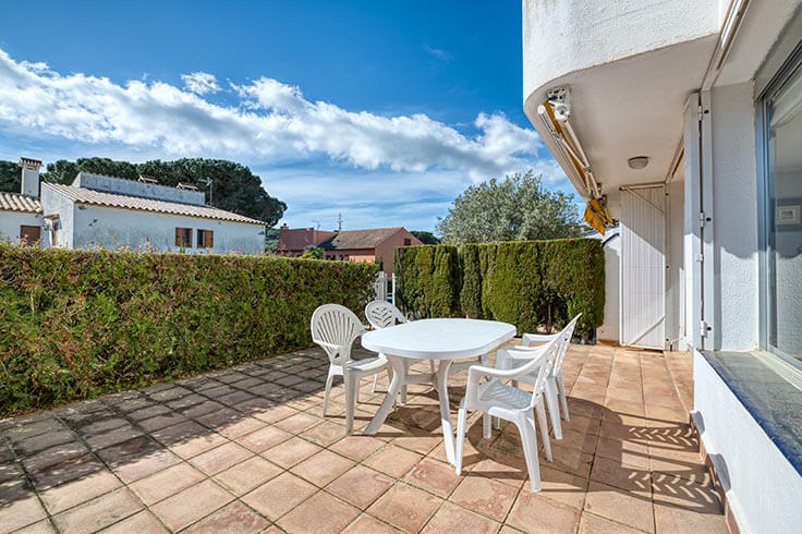 Apartamento 2 dormitorios con Piscina, Parking y jardín en Calella de Palafrugell - Alquiler Temporada