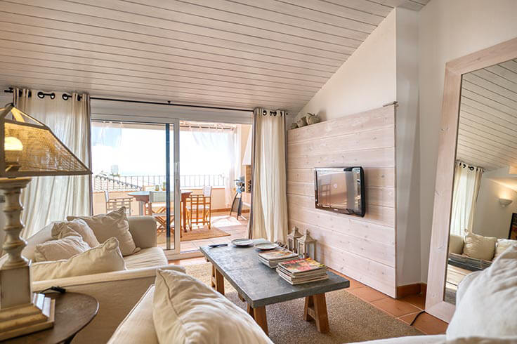 Ático 2 dormitorios con Vistas al mar en Calella de Palafrugell - Alquiler Vacacional - Turístico