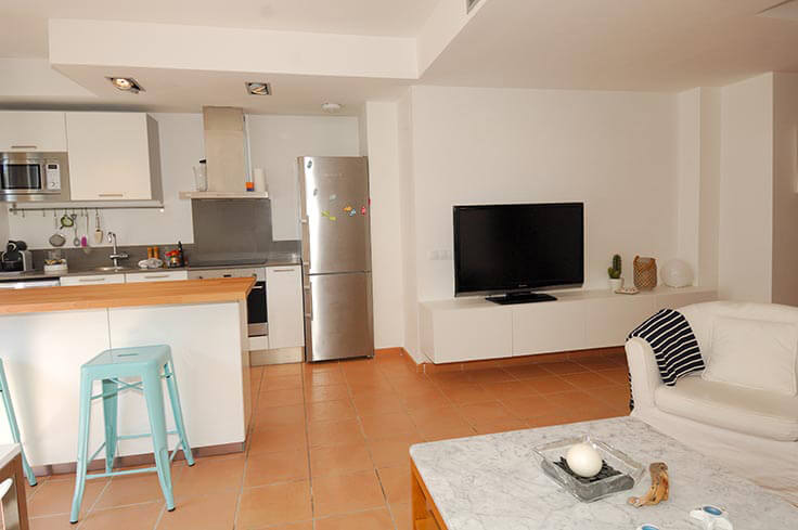 Apartamento 3 dormitorios con Piscina, Aire acondicionado, Wifi y Parking en Calella de Palafrugell - Alquiler Temporada