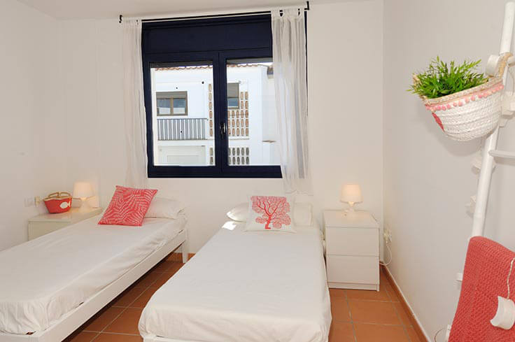 Apartamento 3 dormitorios con Piscina, Aire acondicionado, Wifi y Parking en Calella de Palafrugell - Alquiler Temporada