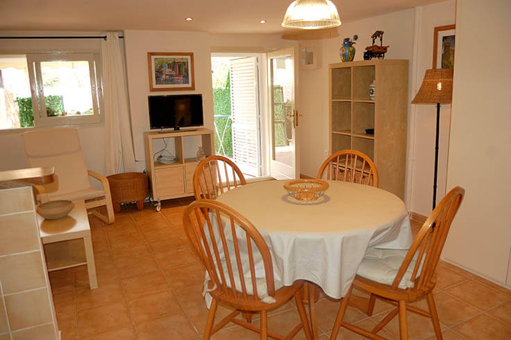 Apartamento 1 dormitorio con jardín en Tamariu - Alquiler Temporada