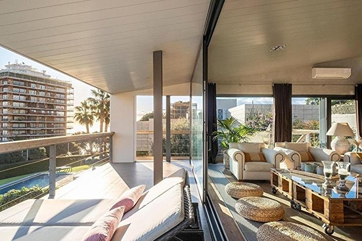 Chalet 5 dormitorios con Piscina, Vistas al mar, Aire acondicionado y jardín en Sant Antoni de Calonge - Alquiler Temporada