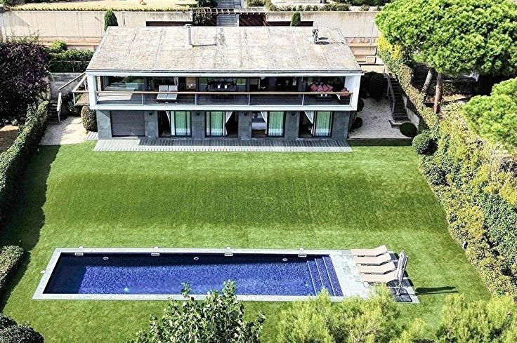 Chalet 5 dormitorios con Piscina, Vistas al mar, Aire acondicionado y jardín en Sant Antoni de Calonge - Alquiler Temporada