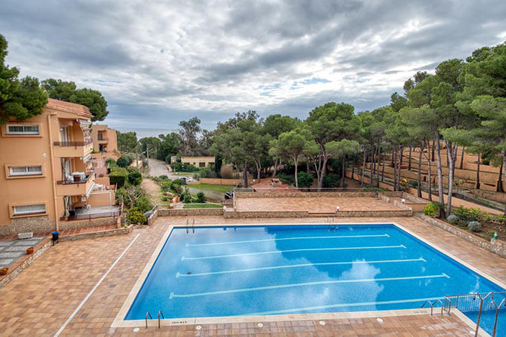 Apartamento 2 dormitorios con Piscina, Parking y jardín en Tamariu - Compra - Venta