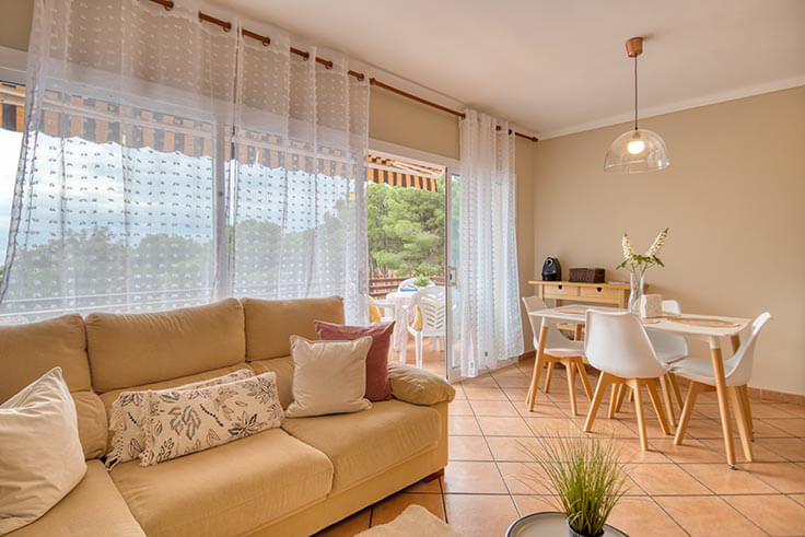 Apartamento 2 dormitorios con Piscina, Parking y jardín en Tamariu - Compra - Venta