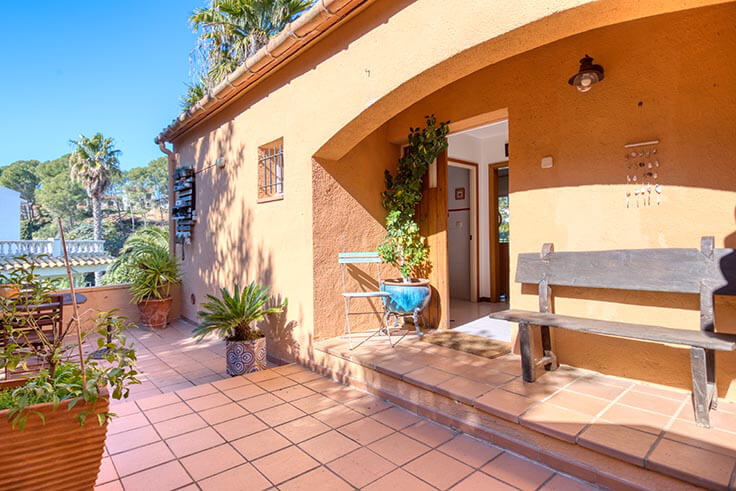 Casa pareada 3 dormitorios con Vistas al mar y jardín en Begur - Compra - Venta