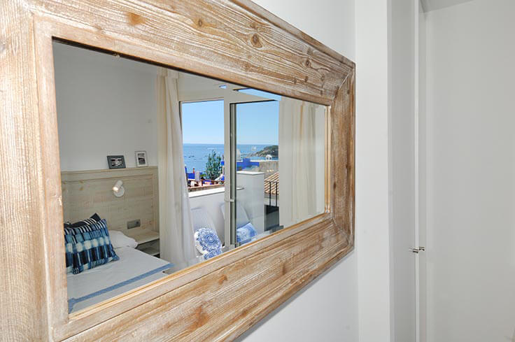 Ático 1 dormitorio con Vistas al mar, Aire acondicionado y Wifi en Calella de Palafrugell - Alquiler Vacacional - Turístico