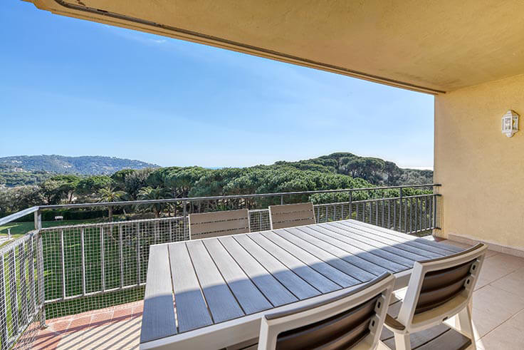 Apartament 2 dormitoris amb Piscina, Vistes al mar, Wifi, Pàrquing i jardí a Calella de Palafrugell - Lloguer Vacacional - Turístic