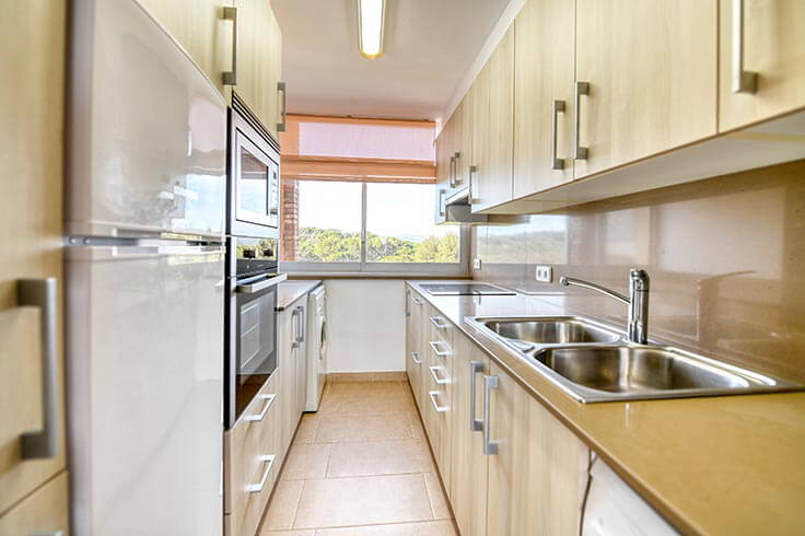 Apartament 2 dormitoris amb Piscina, Vistes al mar, Wifi, Pàrquing i jardí a Calella de Palafrugell - Lloguer Vacacional - Turístic