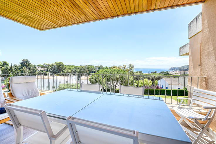 Apartament 3 dormitoris amb Piscina, Vistes al mar i Pàrquing a Calella de Palafrugell - Lloguer Vacacional - Turístic