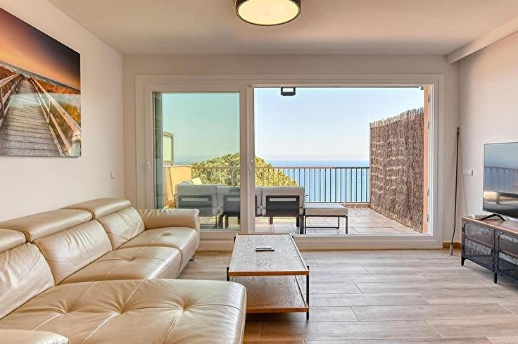 Apartament 3 dormitoris amb Vistes al mar, Aire condicionat i Wifi a Llafranc - Lloguer Vacacional - Turístic