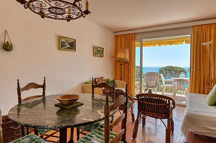 Apartament 2 dormitoris amb Vistes al mar, Wifi i jardí a Llafranc - Lloguer Vacacional - Turístic