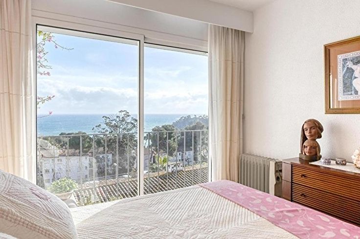 Apartament 2 dormitoris amb Vistes al mar i Wifi a Calella de Palafrugell - Lloguer Temporada