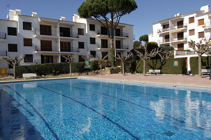 Apartament 2 dormitoris amb Piscina, Wifi i jardí a Llafranc - Lloguer Vacacional - Turístic