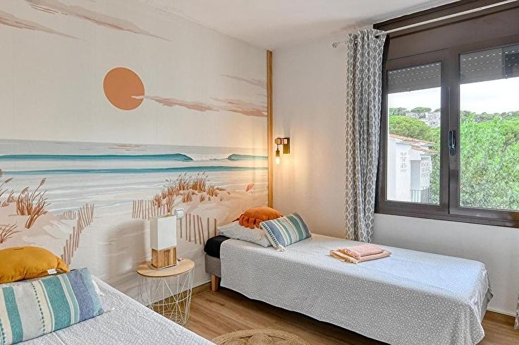 Apartament 2 dormitoris amb Piscina, Aire condicionat i Wifi a Calella de Palafrugell - Lloguer Vacacional - Turístic