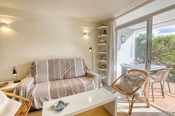 Apartament 2 dormitoris amb Pàrquing a Calella de Palafrugell - Lloguer Temporada