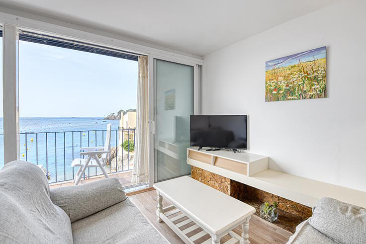 Apartament 3 dormitoris amb Vistes al mar i Wifi a Calella de Palafrugell - Lloguer Vacacional - Turístic