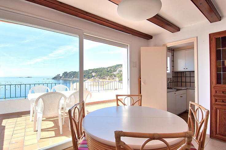 Apartament 2 dormitoris amb Vistes al mar i Wifi a Calella de Palafrugell - Lloguer Vacacional - Turístic