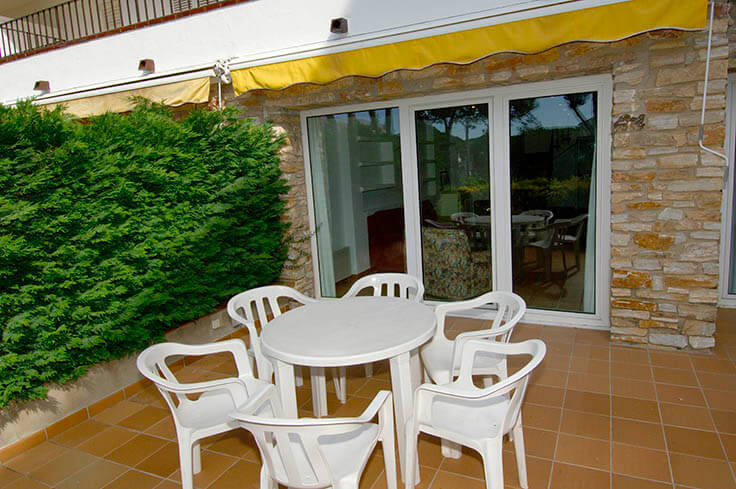 Apartament 3 dormitoris amb Pàrquing i jardí a Calella de Palafrugell - Lloguer Temporada