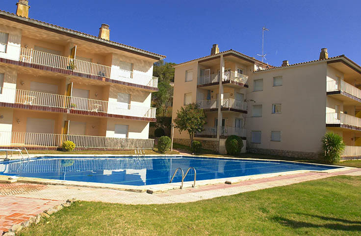 Apartament 2 dormitoris amb Piscina i Pàrquing a Llafranc - Lloguer Temporada