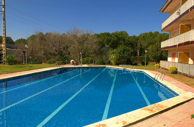 Apartament 2 dormitoris amb Piscina i Pàrquing a Llafranc - Lloguer Temporada