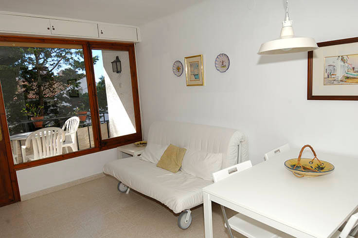 Apartament 2 dormitoris amb Pàrquing i jardí a Calella de Palafrugell - Lloguer Temporada