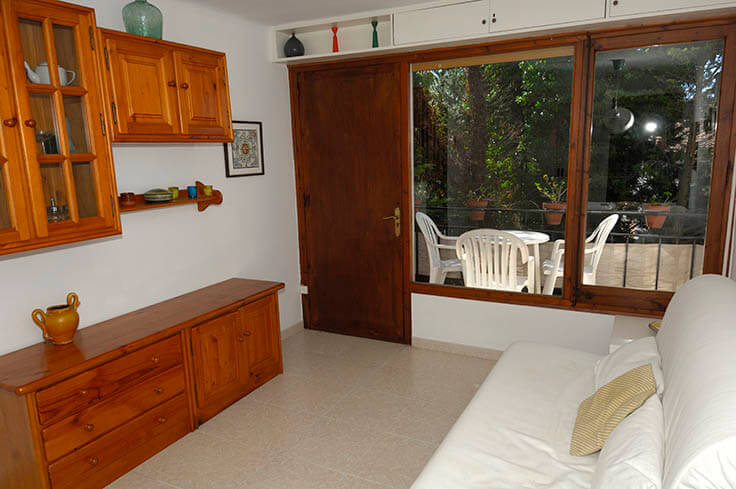 Apartament 2 dormitoris amb Pàrquing i jardí a Calella de Palafrugell - Lloguer Temporada