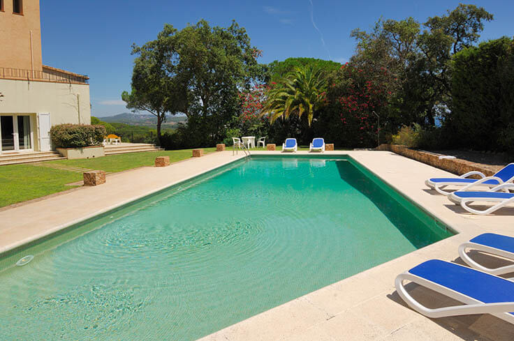 Casa individual 7 dormitoris amb Piscina i Vistes al mar a Calella de Palafrugell - Lloguer Vacacional - Turístic