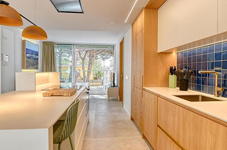 Apartament 3 dormitoris amb Piscina, Aire condicionat, Wifi, Pàrquing i jardí a Llafranc - Lloguer Temporada