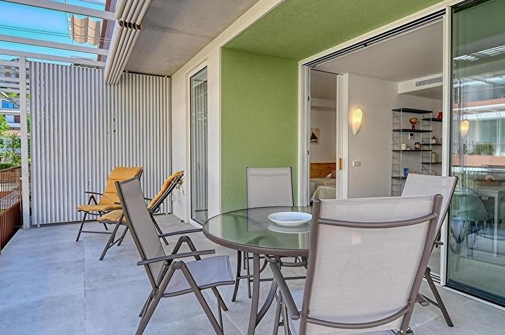 Apartament 3 dormitoris amb Piscina, Aire condicionat, Wifi, Pàrquing i jardí a Llafranc - Lloguer Temporada