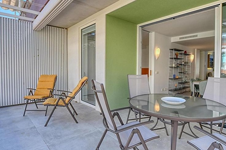 Apartament 3 dormitoris amb Piscina, Aire condicionat, Wifi, Pàrquing i jardí a Llafranc - Lloguer Temporada