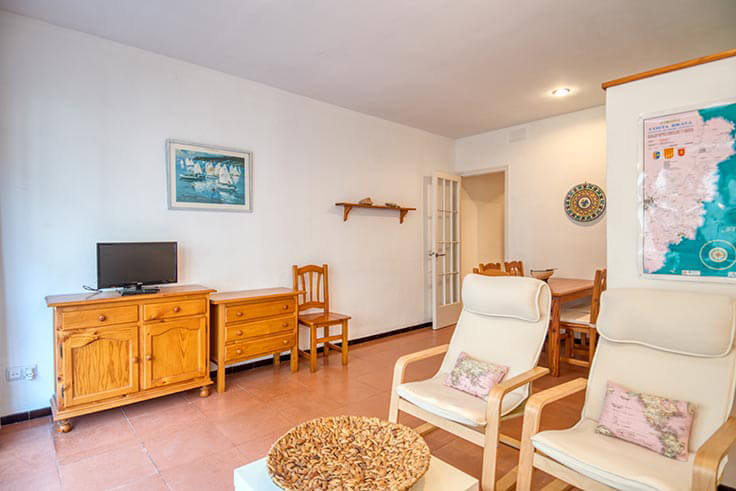 Apartament 2 dormitoris amb Wifi i Pàrquing a Tamariu - Lloguer Temporada