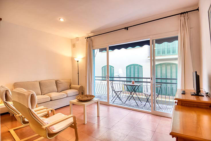 Apartament 2 dormitoris amb Wifi i Pàrquing a Tamariu - Lloguer Temporada