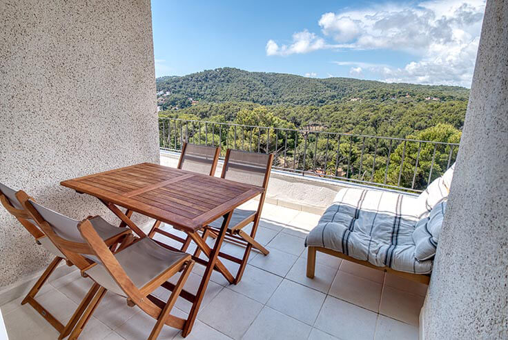 Apartament 2 dormitoris amb Piscina, Pàrquing i jardí a Tamariu - Lloguer Vacacional - Turístic