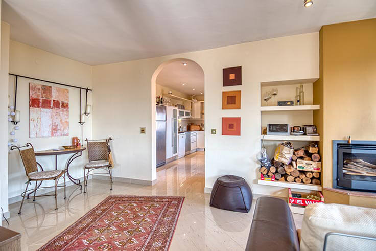 Apartament 3 dormitoris amb Piscina, Vistes al mar, Pàrquing i jardí a Tamariu - Lloguer Temporada