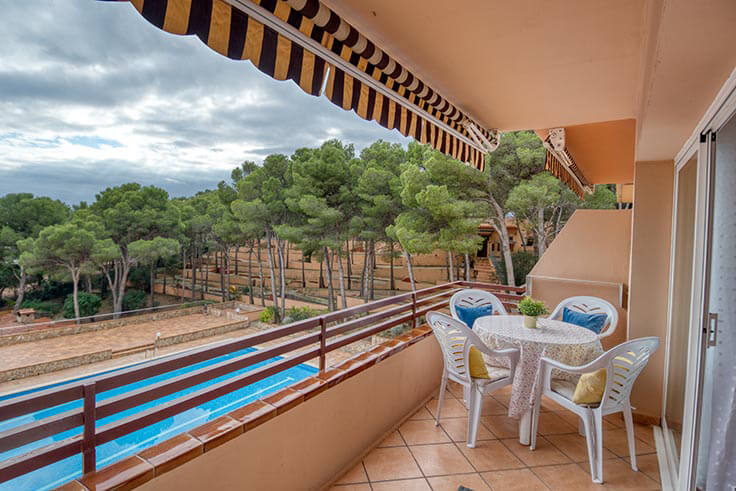 Apartament 2 dormitoris amb Piscina, Pàrquing i jardí a Tamariu - Compra - Venda