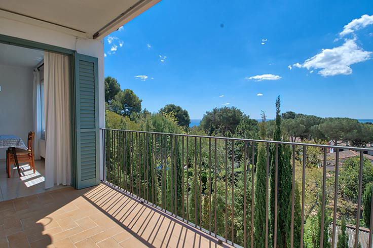 Apartament 2 dormitoris amb Vistes al mar i jardí a Llafranc - Compra - Venda